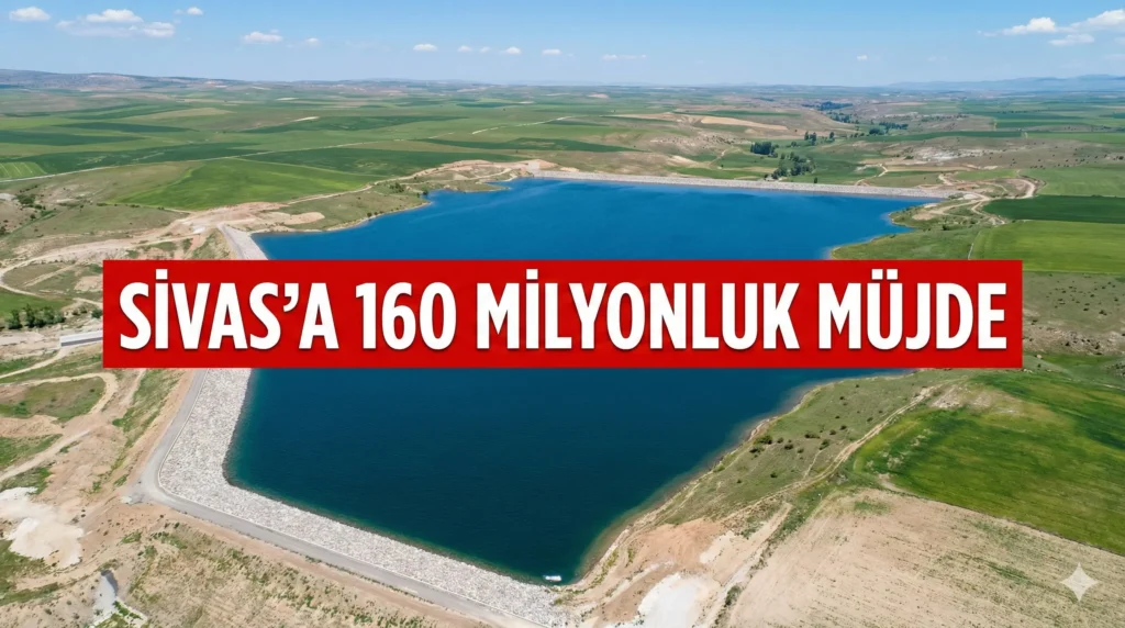 Sivas Çiftçisine Can Suyu Olacak 160 Milyonluk Dev Yatırım Tamamlandı