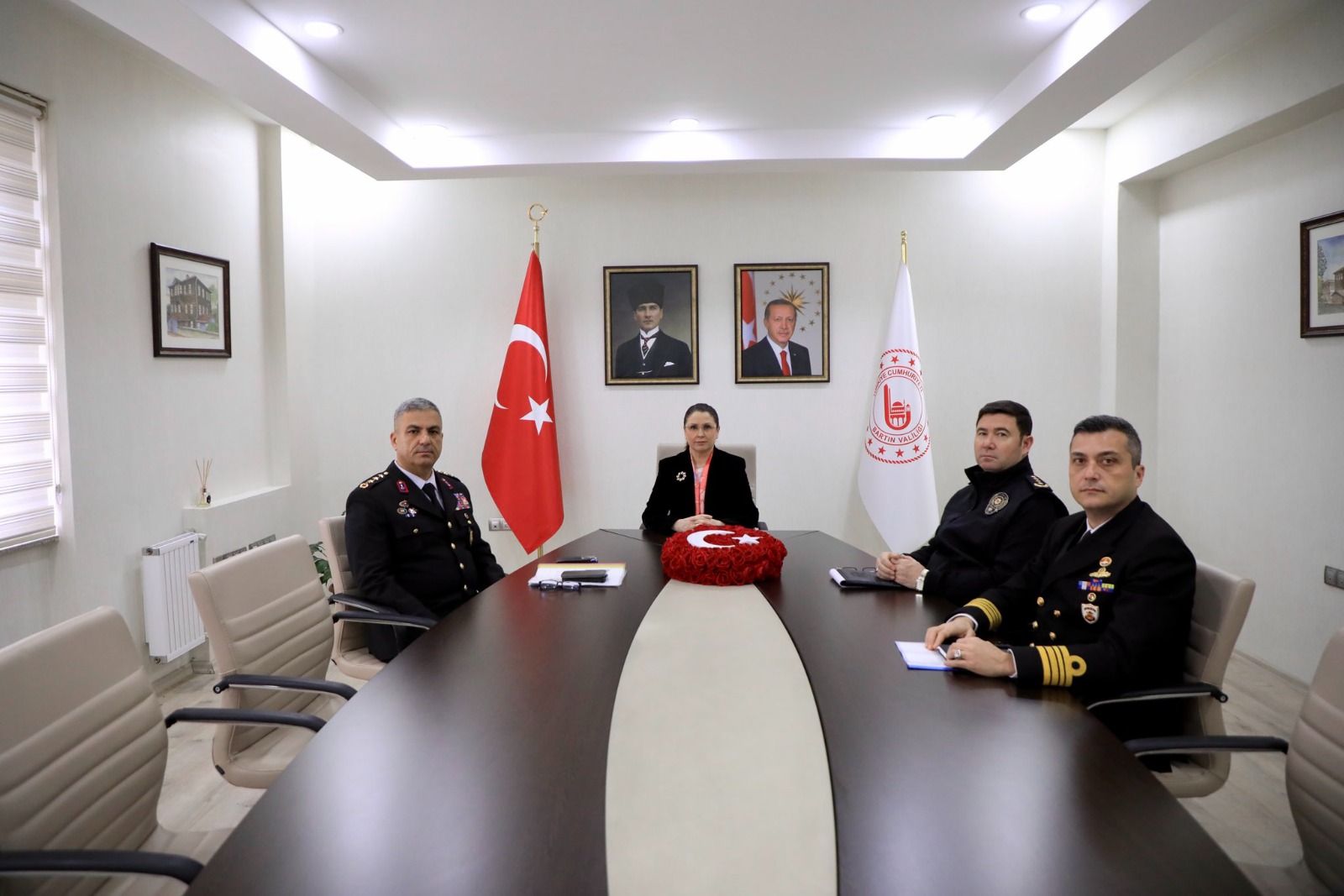 Bartın Valisi Nurtaç Arslan Ramazan Bayramı Güvenlik Toplantısına Katıldı