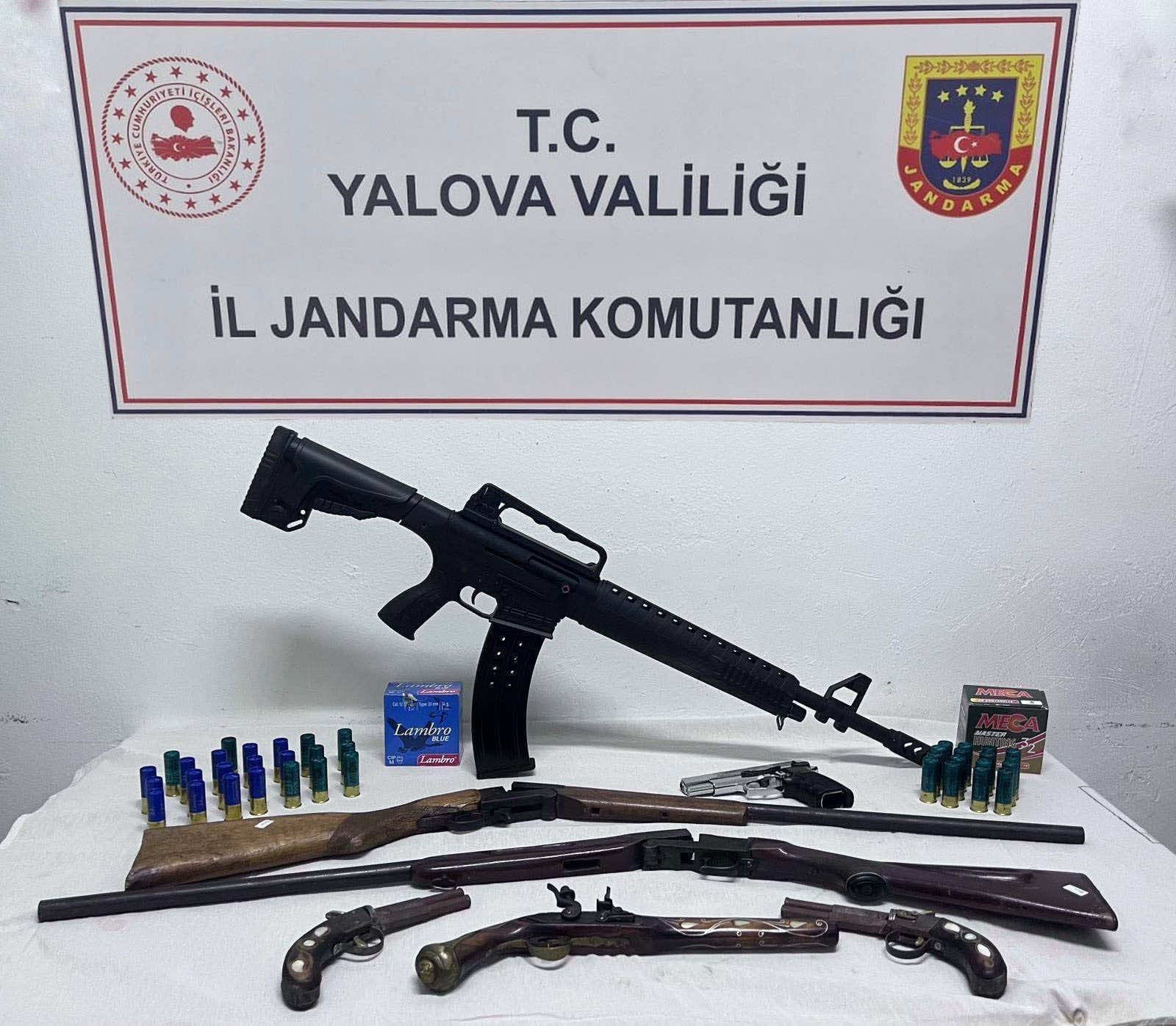 Yalova İl Jandarma Komutanlığı Suçlulara Geçit Vermedi