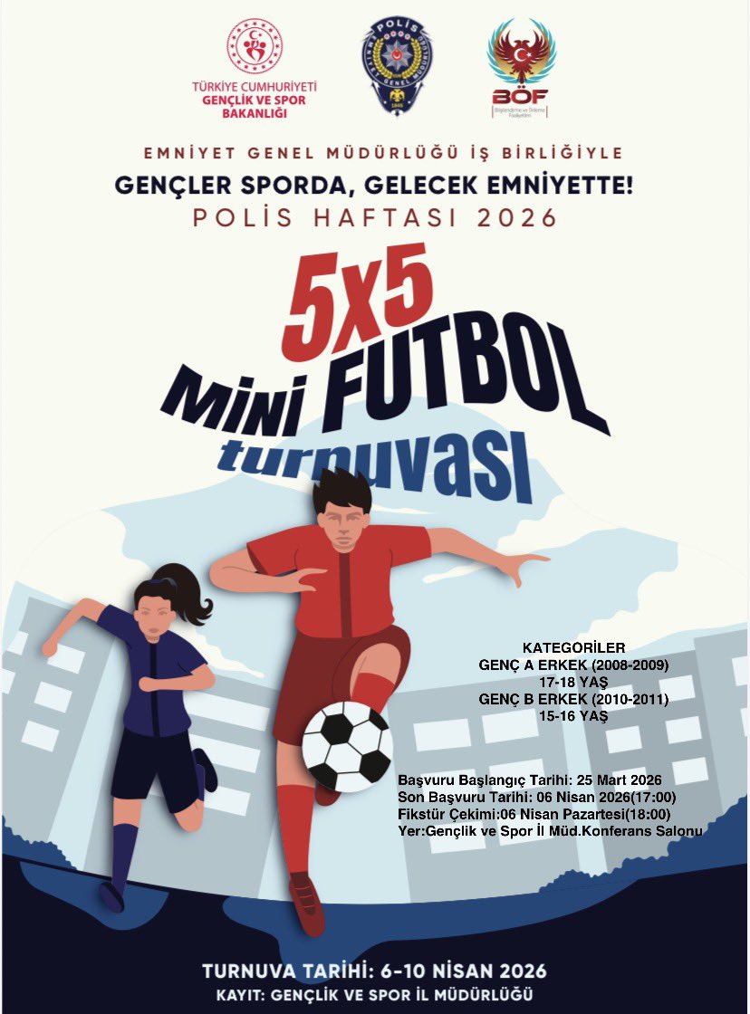 Yalova’da Gençler Sporda Gelecek Emniyette Projesi