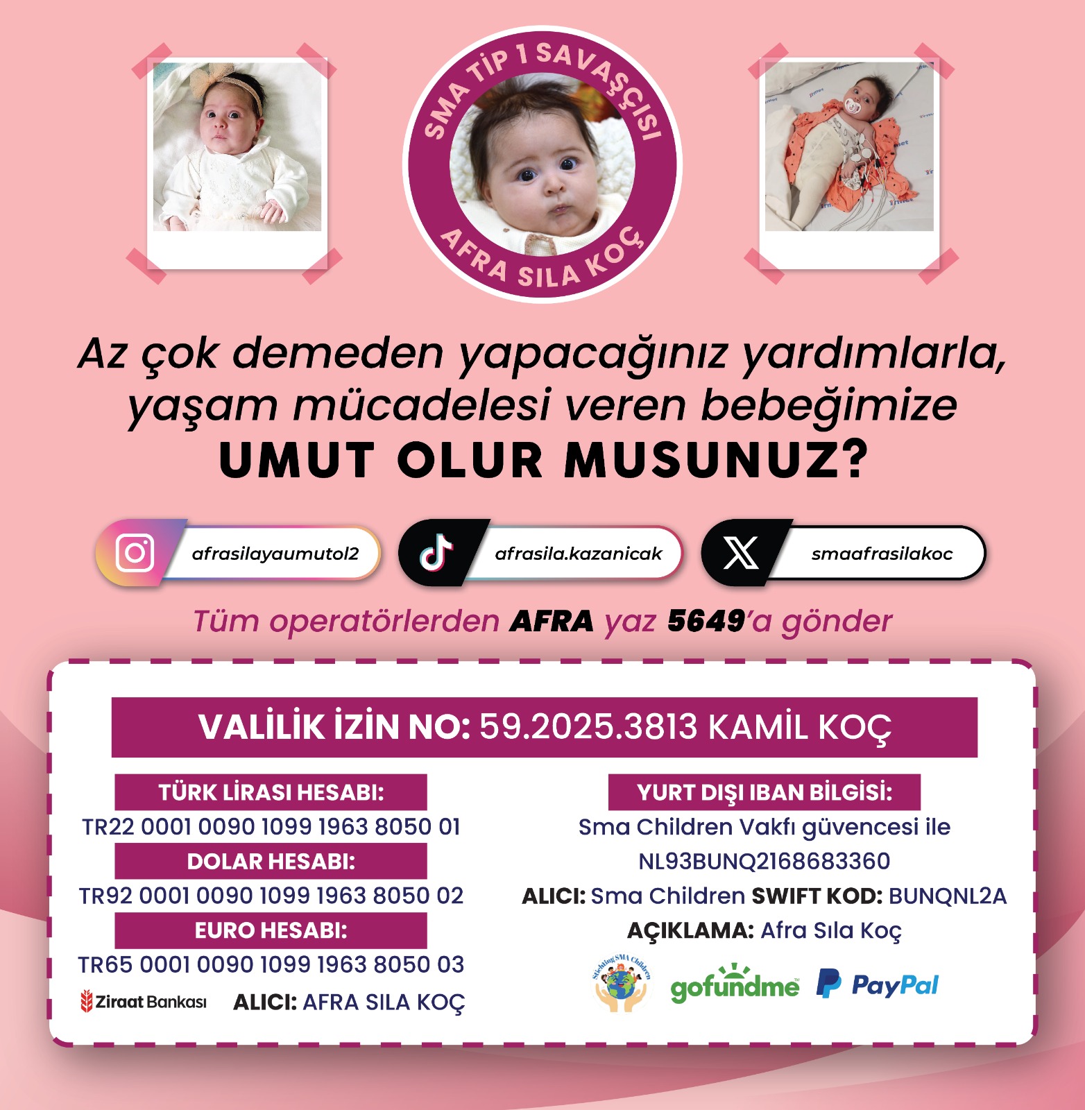 SMA Hastası 6 Aylk Afra Sıla’nın Yaşam Çığlığı: “Güneşim Sönmesin, Evladım Toprak Olmasın!”