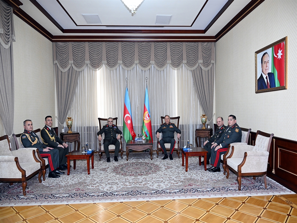 Kara Kuvvetleri Komutanı Orgeneral Metin Tokel’den Azerbaycan’a Resmi Ziyaret