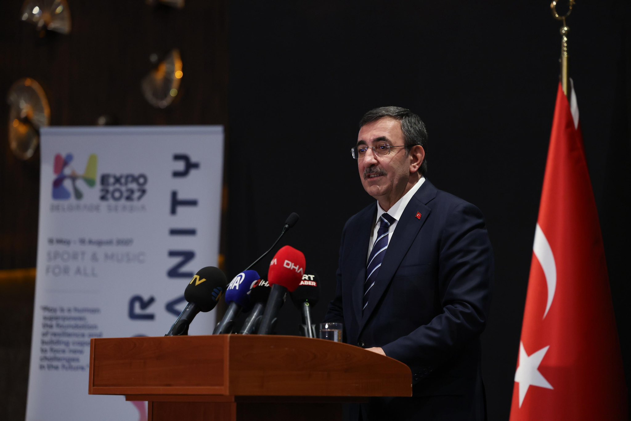 Cumhurbaşkanı Yardımcısı Yılmaz: “Sırbistan ile Ticaret Hedefimiz 5 Milyar Dolar”