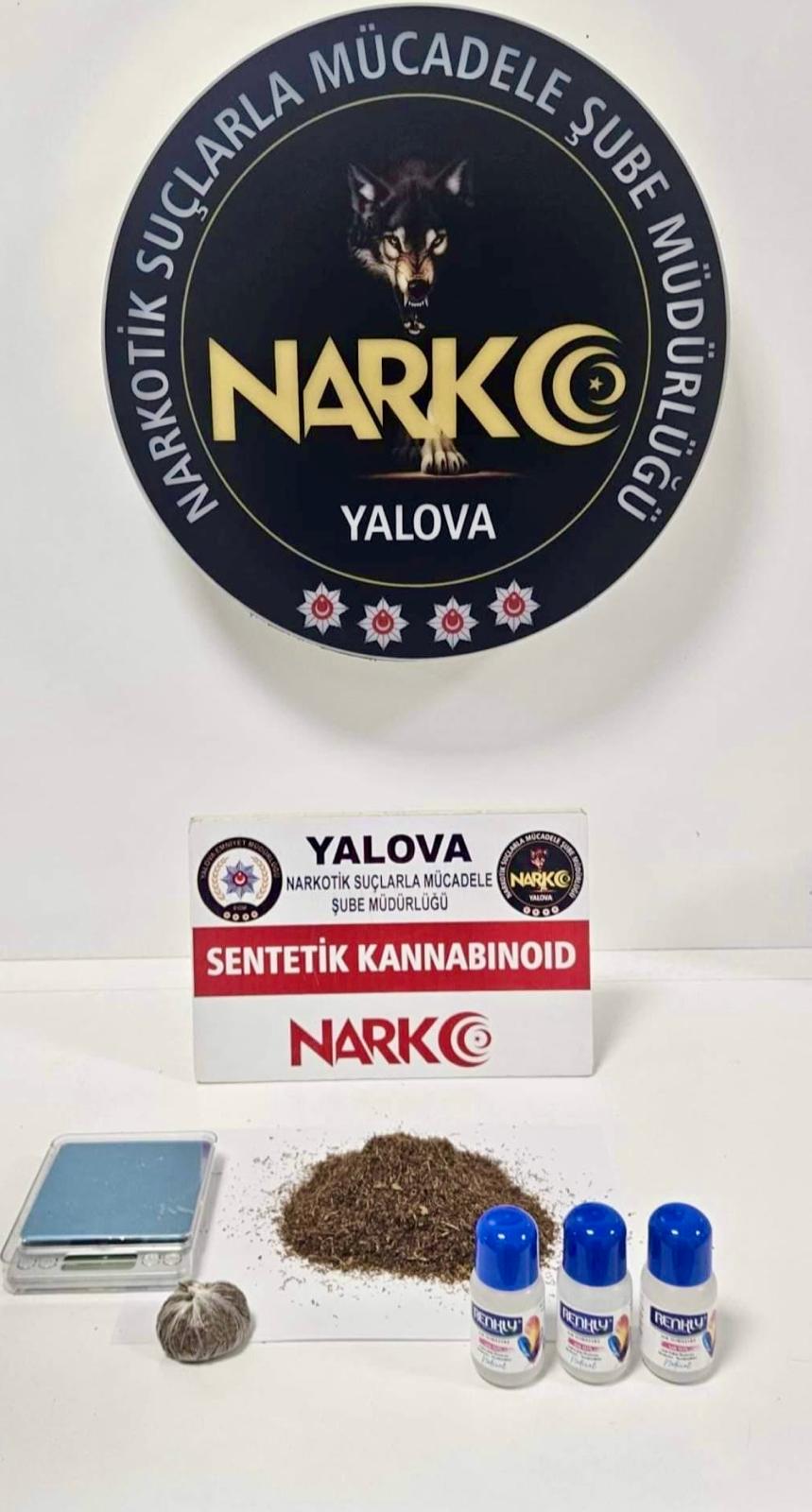 Yalova’da Uyuşturucu Operasyonu: 2 Tutuklama