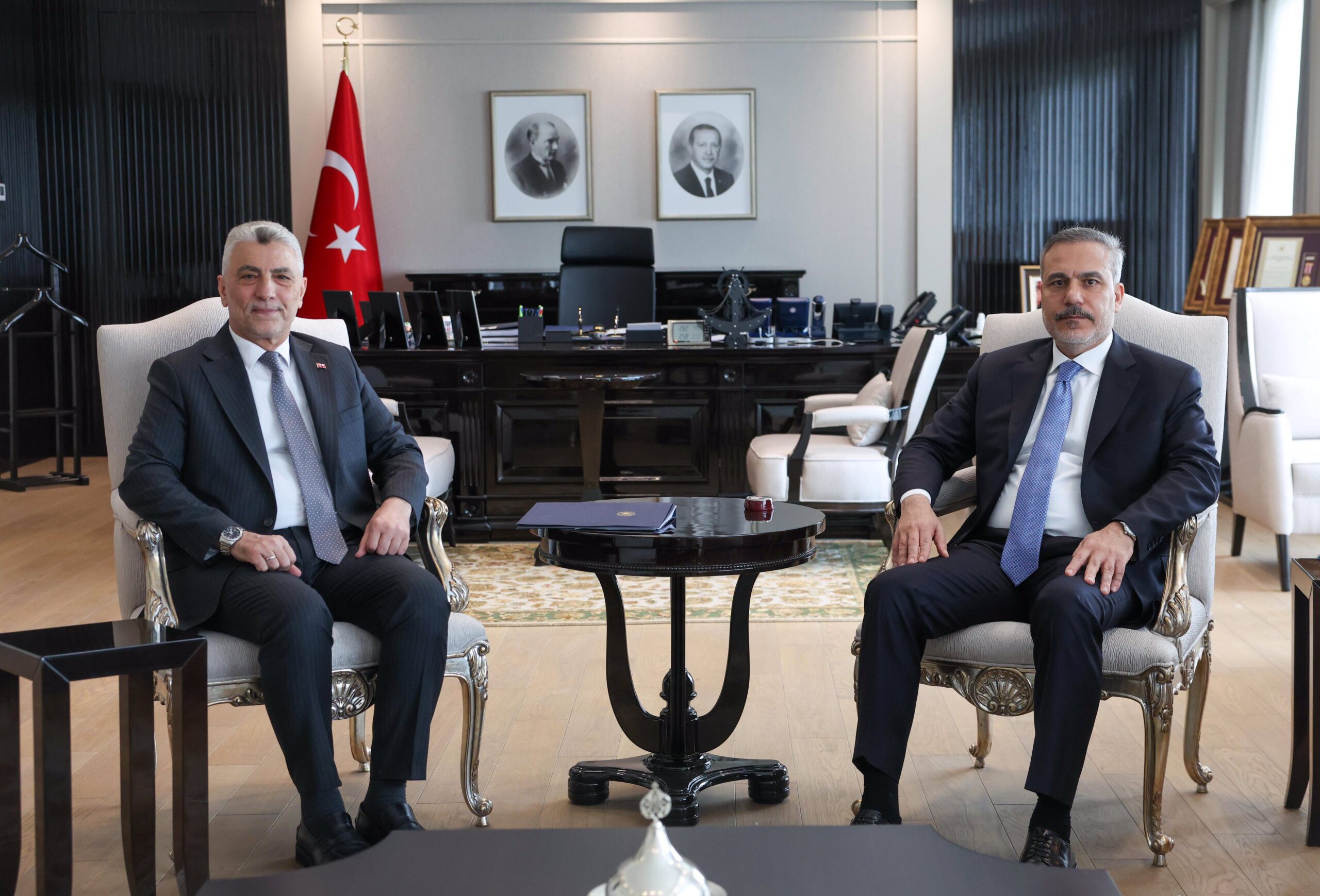 Hakan Fidan Ve Ömer Bolat Ankara’da Buluştu