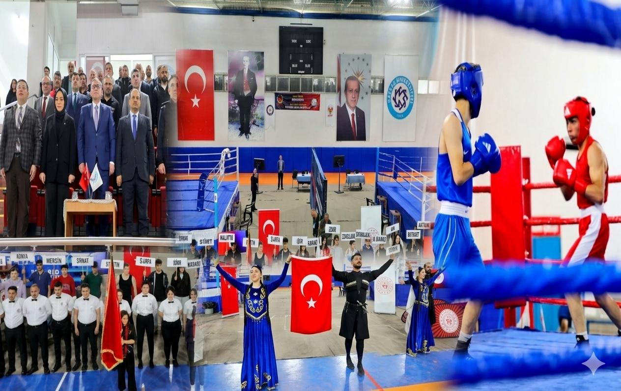 Kars’ta Yumruklar Konuşuyor: Türkiye’nin En İyileri Ringde Buluştu
