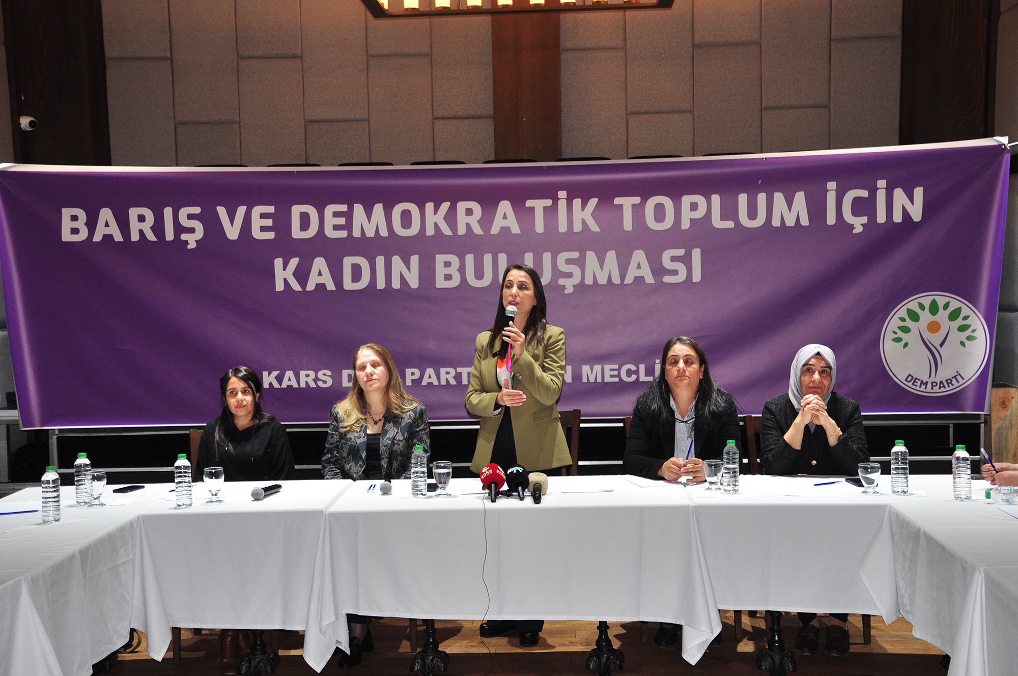 DEM Parti’den Kars’ta “Barış ve Demokratik Toplum” Mesajı