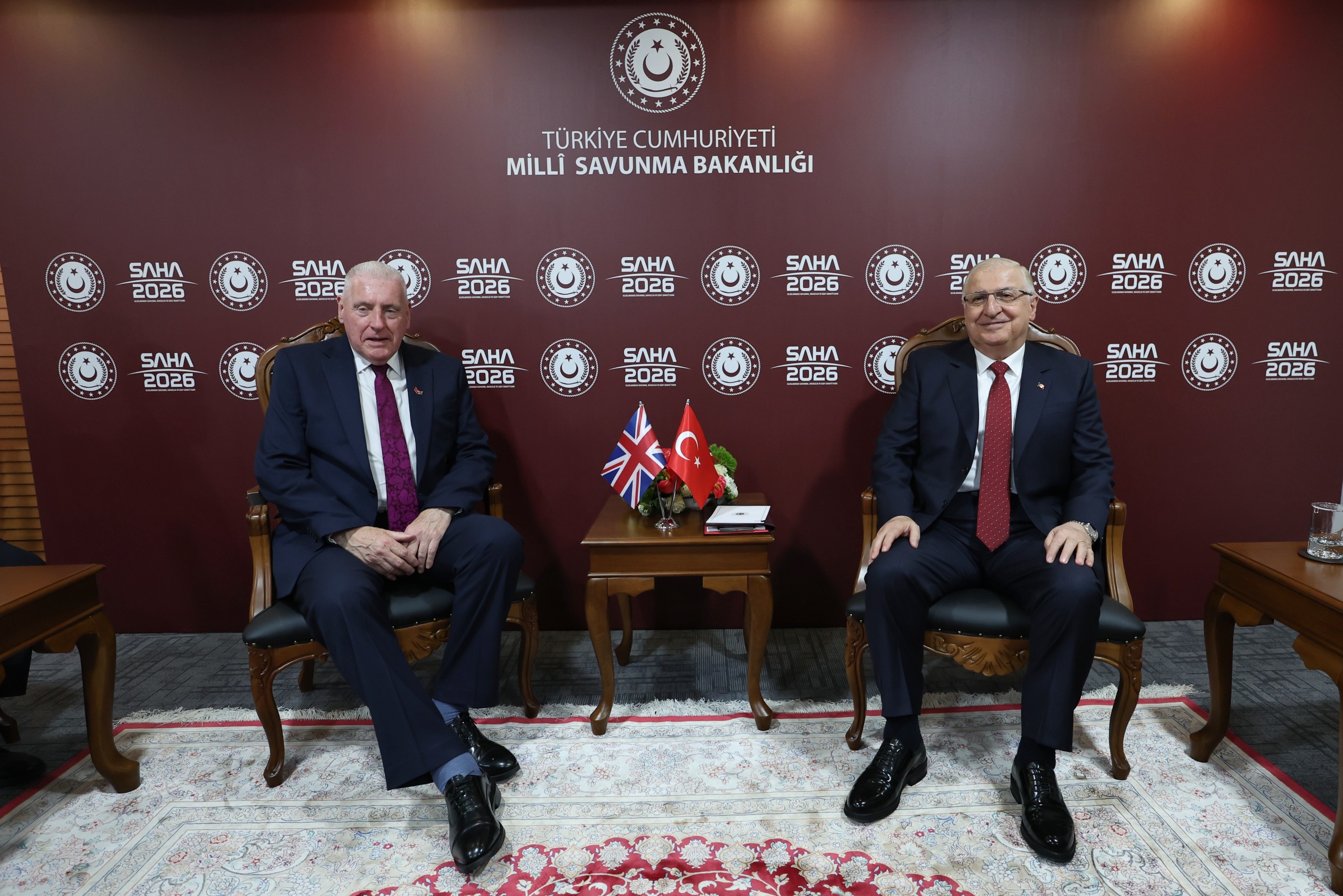 Bakan Güler ve Komuta Kademesi SAHA 2026’da Görüşme Trafiğini Sürdürüyor