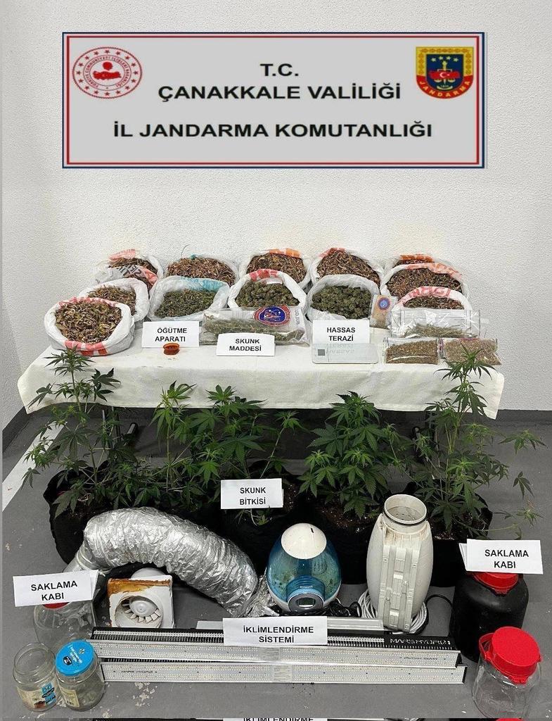 Çanakkale’de İklimlendirme Sistemli Uyuşturucu Operasyonu: 2 Gözaltı