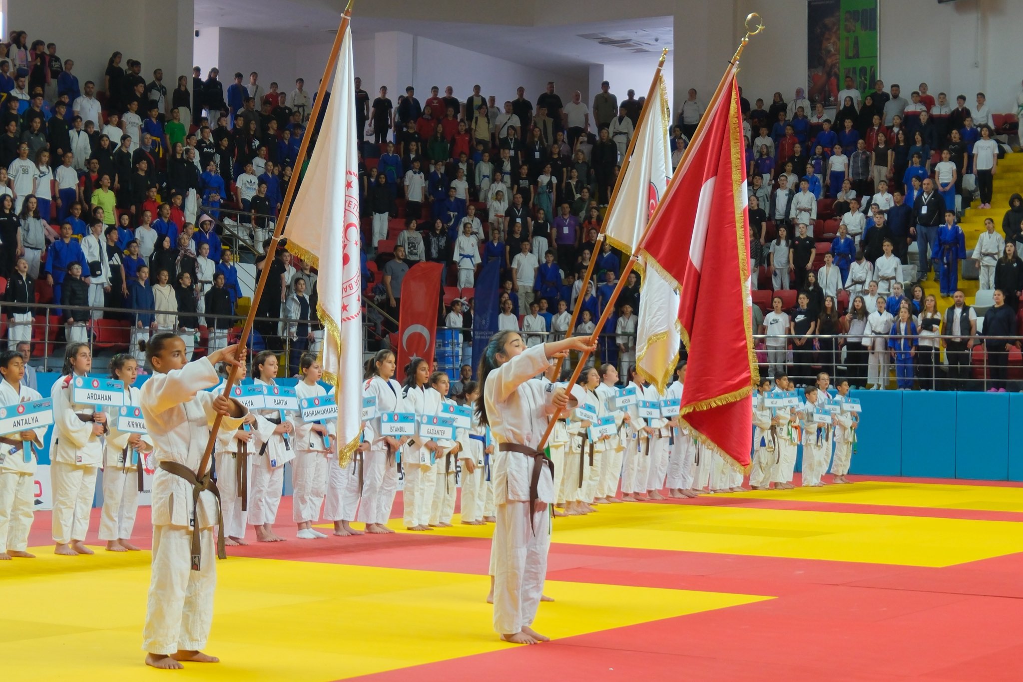 749. Türk Dil Bayramı Etkinlikleri Kapsamında Karaman’da Minikler Türkiye Judo Şampiyonası Başladı