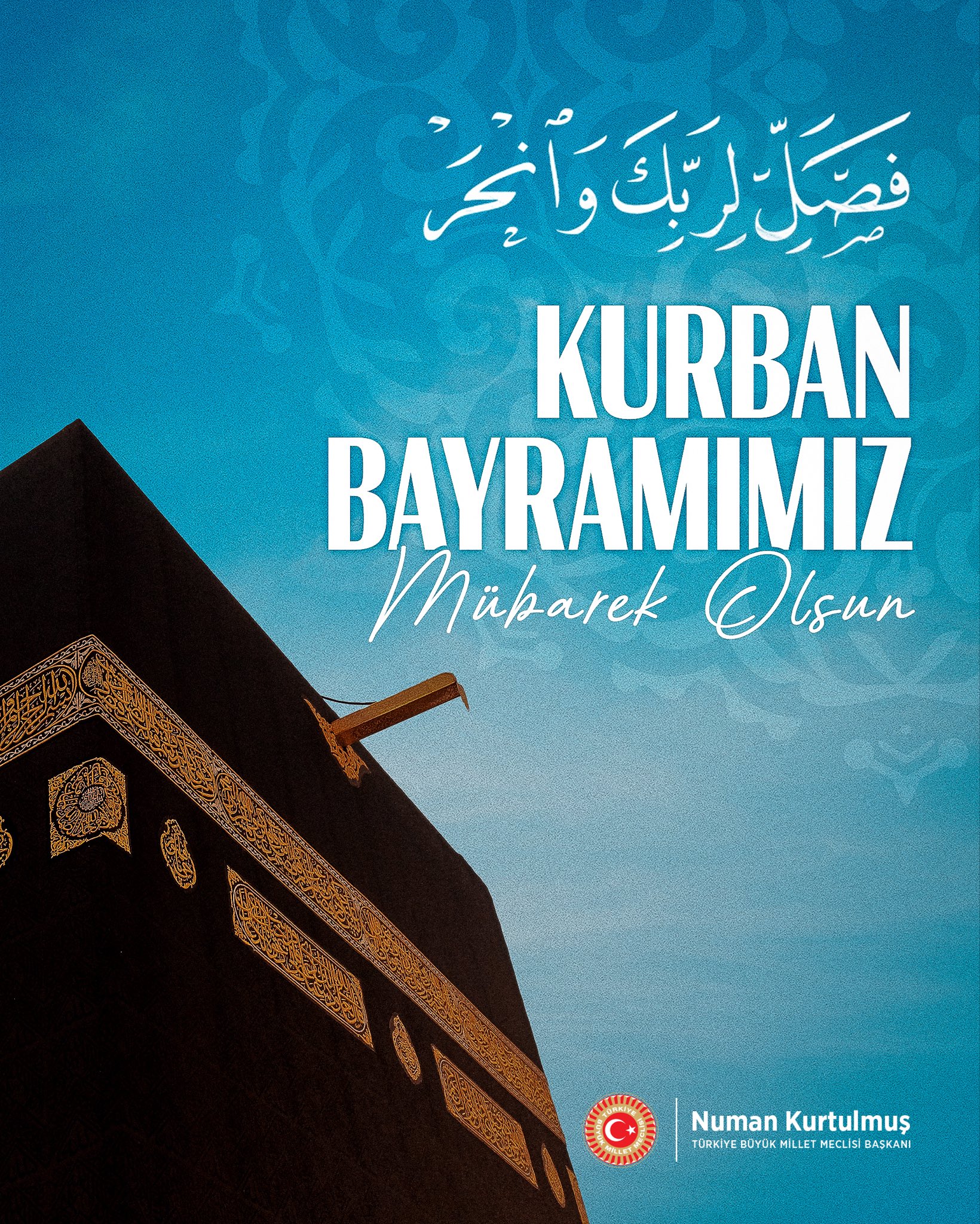 TBMM Başkanı Numan Kurtulmuş’tan Kurban Bayramı Mesajı