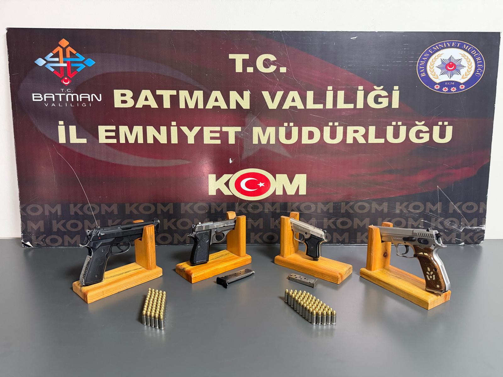 Batman’da Suç Örgütüne Operasyon: 7 Kişi Tutuklandı