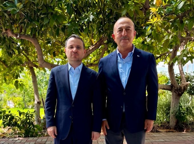 Adalet Bakanı Akın Gürlek’ten Mevlüt Çavuşoğlu’na Taziye Ziyareti
