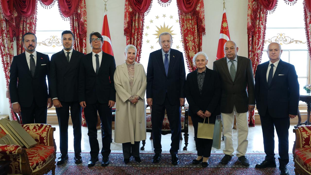 Cumhurbaşkanı Erdoğan Merhum Başbakan Adnan Menderes Ve Dava Arkadaşlarından Bakanların Ailelerini Kabul Etti