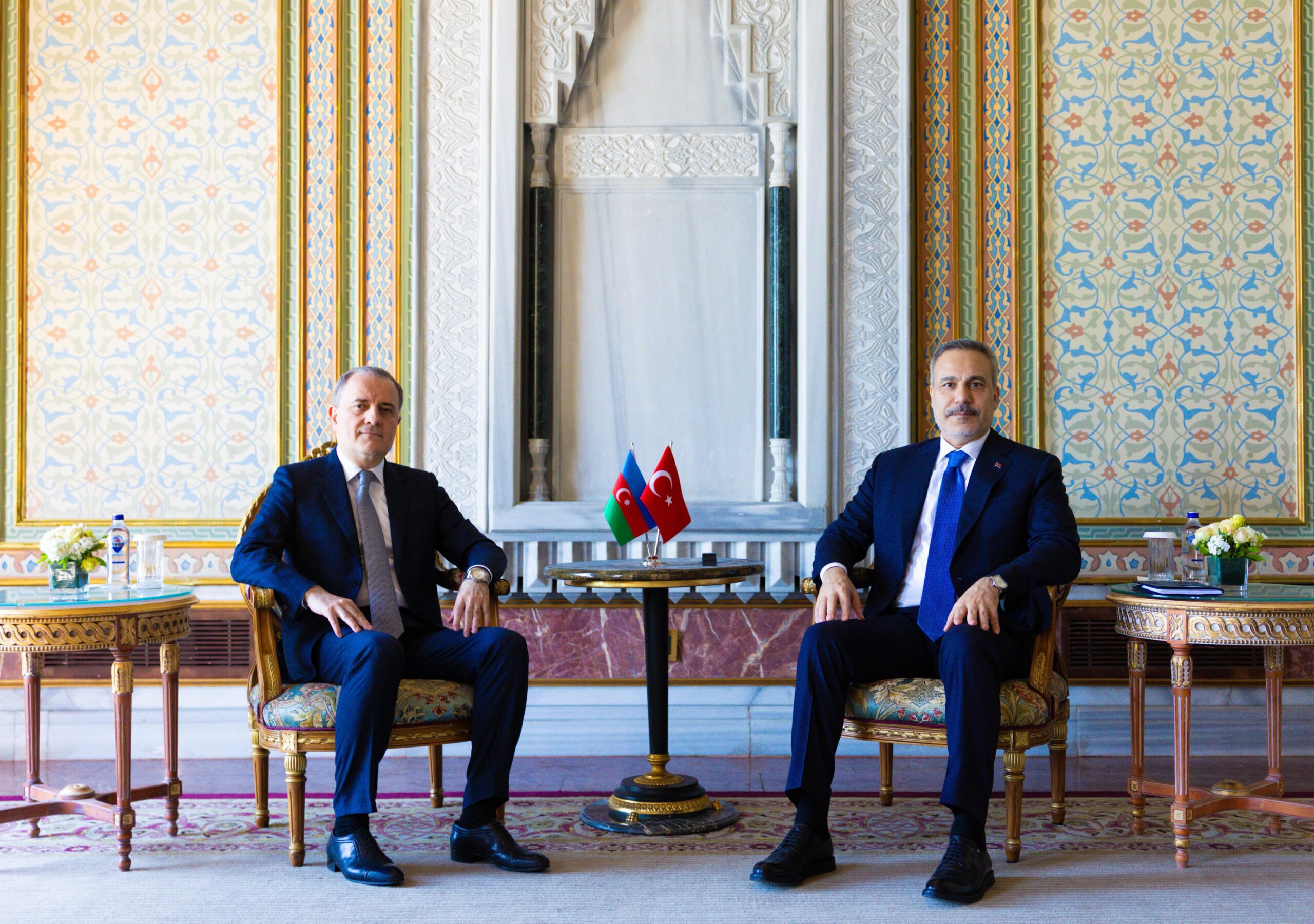Dışişleri Bakanı Hakan Fidan Azerbaycan Dışişleri Bakanı Ceyhun Bayramov İle Görüştü