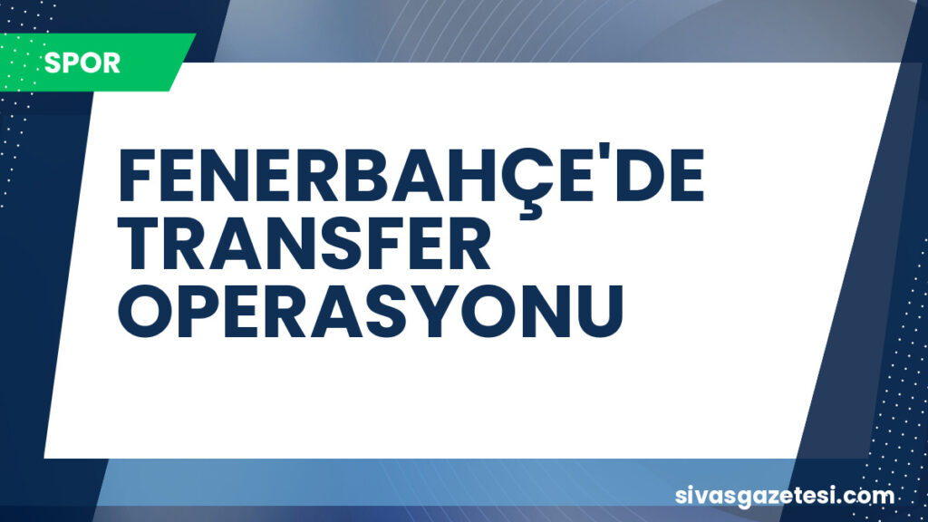 FENERBAHÇE'DE TRANSFER OPERASYONU
