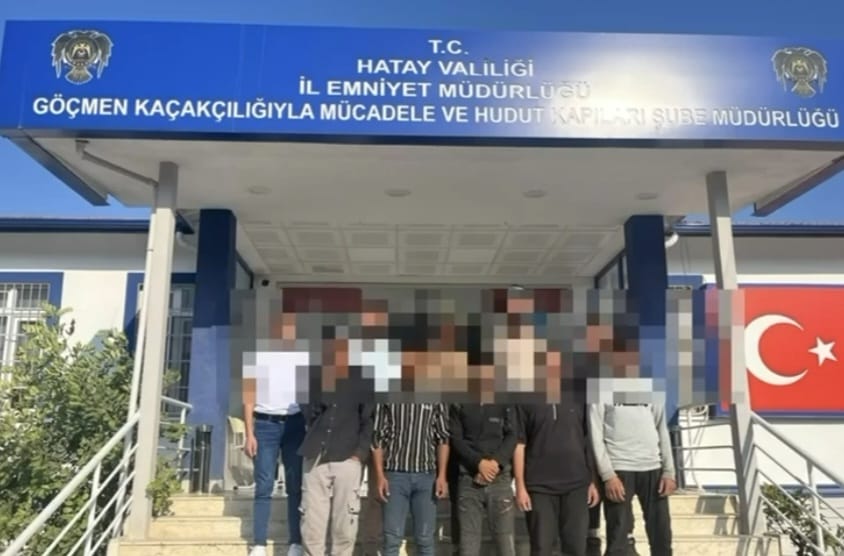 Belen’de Kaçak Göçmen Operasyonu