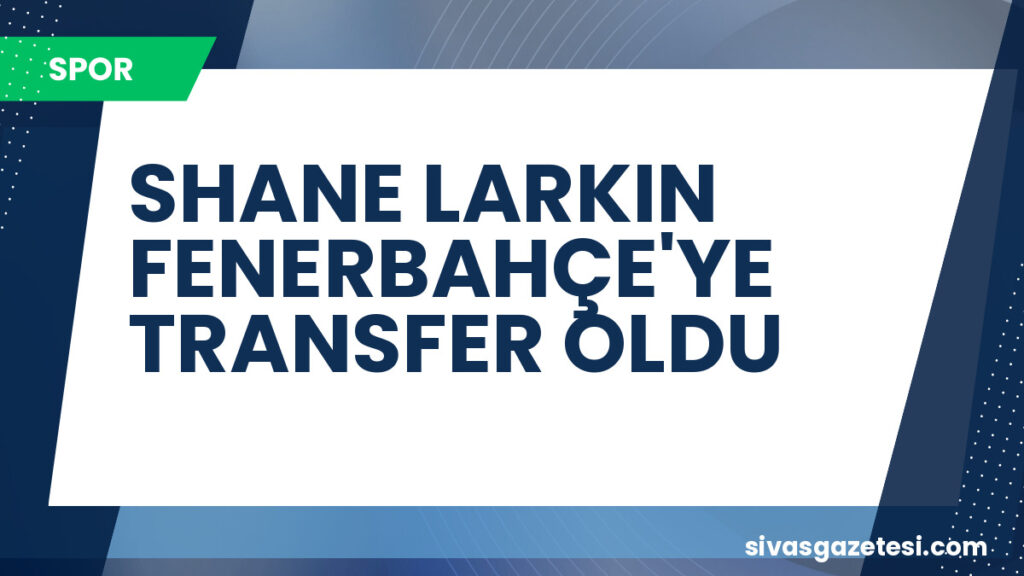 SHANE LARKIN FENERBAHÇE'YE TRANSFER OLDU